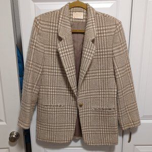 Pendelton Wool Blazer, Size 8